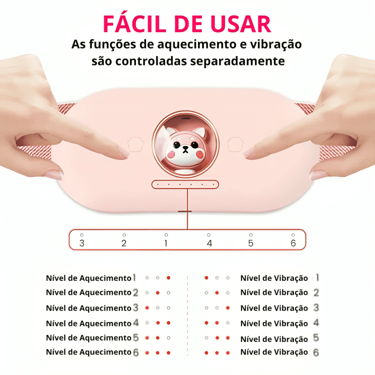 Massageador para Cólica Menstrual