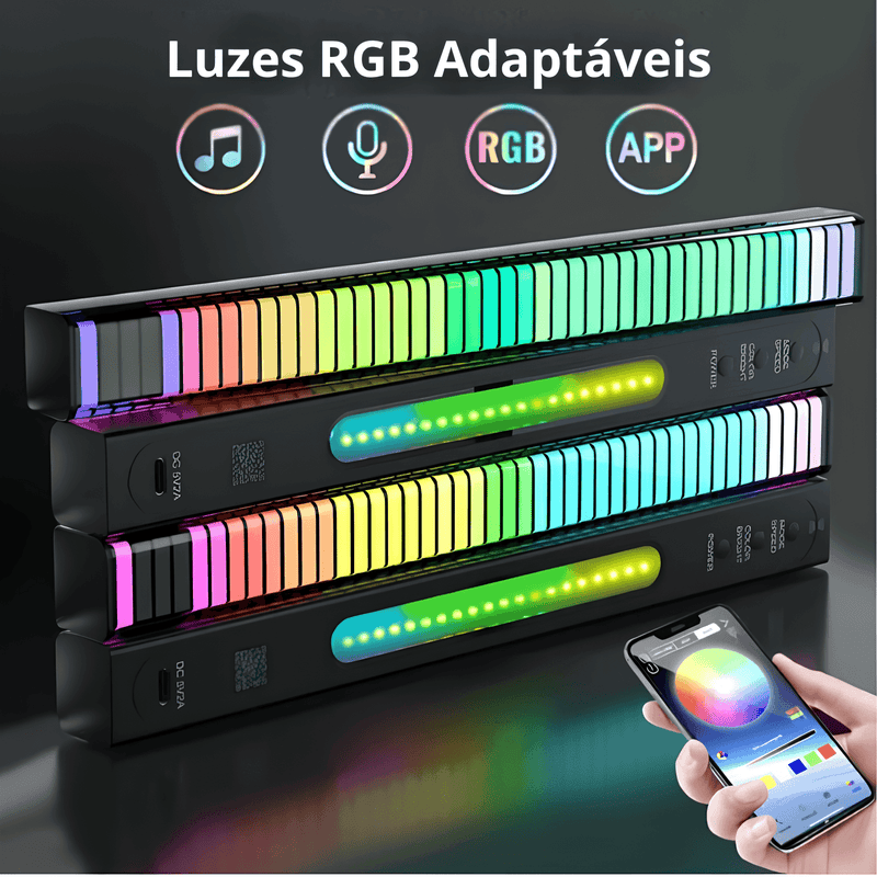 StickLed - Bastões Led RGB Adaptáveis ao Som